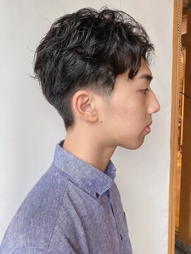 モリオフロムロンドン 原宿本店(morio from London) 【morio原宿】刈り上げ ウェーブ