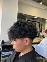 アイズ 海老名(AIZU)&nbsp;波巻きスパイラルパーマ　プードルパーマ　メンズパーマ