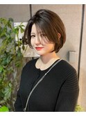 小顔ショートボブ1