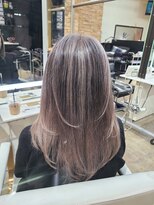 アンク クロス 池袋北口店(ANKHCROSS)&nbsp;レイヤー/バレイヤージュ/外国人風/ケアブリーチ/池袋