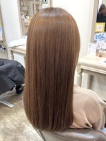 アルターリール(aL ter Rire)&nbsp;切りっぱなしボブ/エアリーロング/ピンクブラウン/鎌取/中村郁未