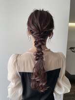 プラスディー(+D)&nbsp;編みおろしヘア