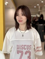 バサ 江古田店(BASSA)&nbsp;【Inumaru】ブリーチなしワインレッドカラー