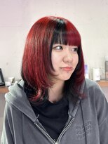 ピチカート パクト(pizzicato pacto)&nbsp;落ちる赤/落とせる黒/デザインカラー/ウルフカット