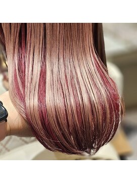 アマス 平塚店(Amas) インナーレッド×ピンクブラウン