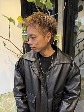 ヘアー アイス ルーチェ(HAIR ICI LUCE) スパイキーショート/メンズショート/大野