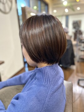 美容室 ルチア ハワイ(Luccica HAWAII) 【luccicaＨＡＷＡＩＩ/森麻乃】ショートボブ
