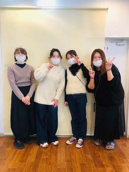 ループ ヘアー(LOOPhair)の写真/女性のみの落ち着く空間が人気♪まつげパーマができる美容の悩みも相談しやすい女性サロン☆Setクーポン有