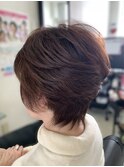レイヤーショート40代50代60代　くびれ　ウルフ