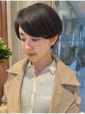 ハンサムショート マッシュショート 表参道青山30代40代 