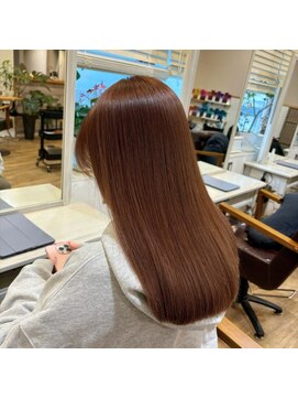 リッチ 横須賀中央店(Rich) くすみピンク×艶ロング