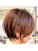 ショート/ショートボブ/ショートカット/丸みショート/大宮