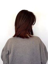 シャロン(SHARON)&nbsp;【SHARON】レイヤーボブ×ワインレッド