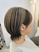 トーチ ヘアーアンドヘッドスパ 銀座通り本店(TORCH hair & head spa)&nbsp;アンブレラカラーwithウルフカット