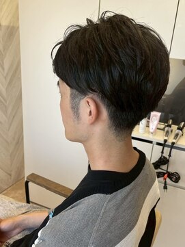 アンド 岡山倉敷店(And) メンズビジネスツーブロックナチュラルショート