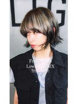 マージュ ギンザ(marju GINZA) 外国人風フレンチボブ/ミックスカラー/ローライト