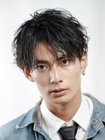 オーシャントーキョー 渋谷(OCEAN TOKYO) フェザーパーマシャドウパーマカルマパーマセンターパート