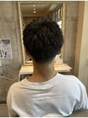 ツーブロックマッシュ