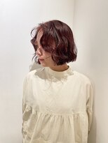 チクロヘアー(Ticro hair) @Luca ピンクブラウン