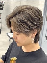 ゴート(GOATO) マッシュウルフ 韓流 バレイヤージュ ハイライト ローライト