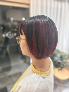 キッカ(kicca) 【kicca】ボブ×アンブレラカラー