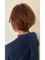 ボンド(hair salon bonD)&nbsp;マロンブラウン×白髪ぼかしハイライト