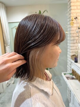 エトワール(Etoile HAIR SALON) インナーカラー11.18フェイスフレーミング