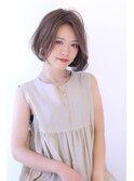 20代30代40代50代オリーブグレーボブ