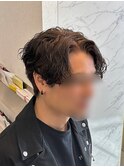 スパイラル、波巻きパーマ
