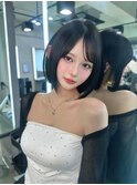 表参道/クラゲヘアー/オリーブグレー/小顔/ココアベージュ/渋谷