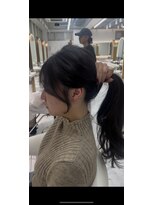 ロンドルピナス 小倉(Lond Lupinus) ミディアムレイヤーカット/似合わせカット/大人ガーリー/20代