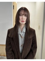 ディッシィ 立川(D'ICI)&nbsp;ぷつんとカットと顔周りレイヤー