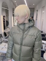 ソル バロール 表参道(SOL .valor)&nbsp;ホワイトブロンド×メンズマッシュ