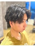 ツイストパーマメンズパーマ波巻きパーマシャドウパーマ佐賀