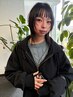 デザインカット＋髪質改善ケアストレート＋トリートメント￥29150→￥26240
