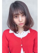バームヘア(balm hair)&nbsp;韓国風パーマ◎くびれミディアム×コテ巻き風パーマ
