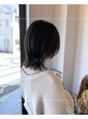 外ハネミディボブ/レイヤーボブ