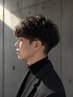 メンズカット+カラー+ヘッドスパ(Colorスパコース20min) +MB ¥17050→