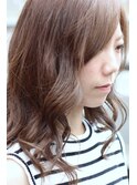 透明感グレージュ