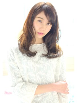 ミュージアム(MUSEUM) ▼ＭＵＳＥＵＭ▼　ナチュラル系ダークアッシュロングスタイル♪