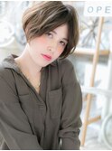 *mod's越谷*前下がり…外国人風フレンチショートa