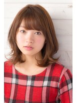 小顔×大人っぽいひし形ミディ【Ａｉｎａ伊藤彩】