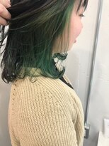 へアメイクワンプラス 四日市(HAIR MAKE ONEplus)&nbsp;インナーカラー ミント