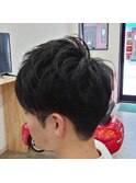 メンズミディアムカット
