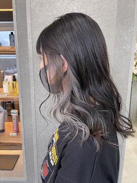 ロンド 表参道店(Lond) 【Lond表参道倉崎涼】インナーカラーが可愛い！グレージュ