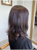 レイヤーカット クセをいかして