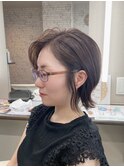 伸ばしかけ×ぼかしハイライト×外はね
