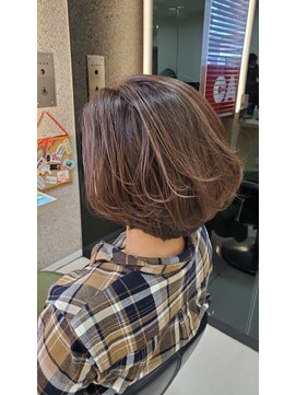 キャパ 秦野(CAPA) 脱白髪染めってこんなカラー