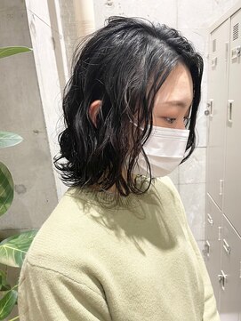 トマト(TOMTO) 【HOSSY】ボブパーマ☆ミディアムパーマ_ウェーブパーマ