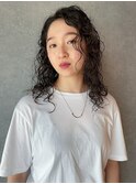 くるくるパーマ×スパイラルパーマ×強めパーマ【本多身和子】